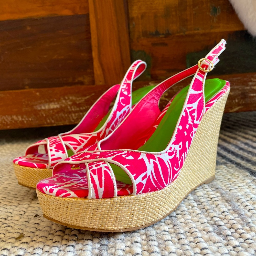 lily pulitzer wedges